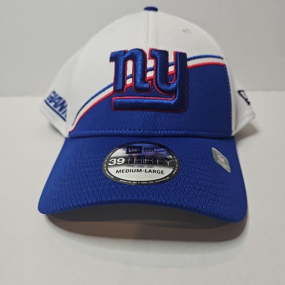 New York Giants NFL Football New Era 39Thirty Stretch Fit Cap Hat Men Med/Large